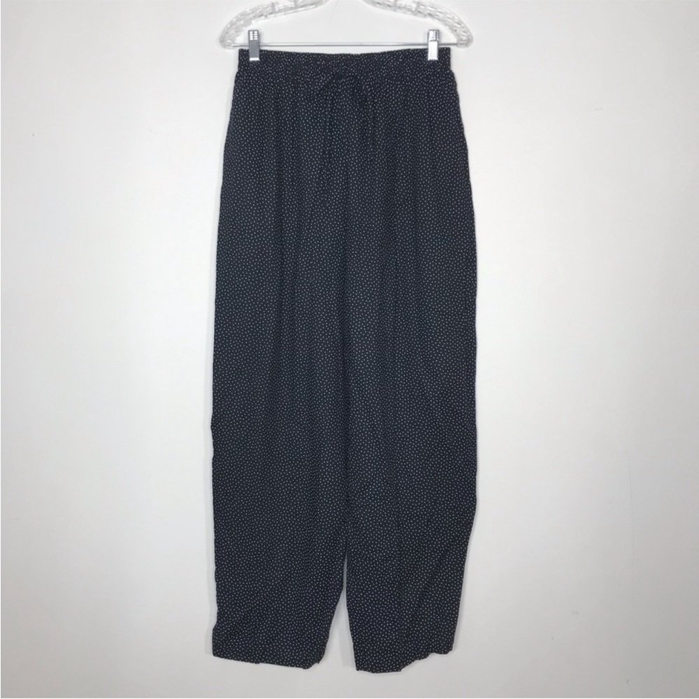 Ivy Club Classic Vintage Black and White Polka Dot Pants